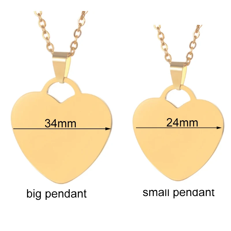 Letdiffery-Collier Personnalisé avec Nom et Photo en Acier Inoxydable, Pendentif avec Logo et Date Gravé au Laser, Bijoux pour Femme et Homme