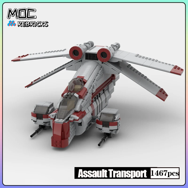 Star Movie MOC Bricks Multi Altitude Assault Transport Building Block Montaż modelu DIY Zestaw zabawek dla dzieci Prezenty świąteczne