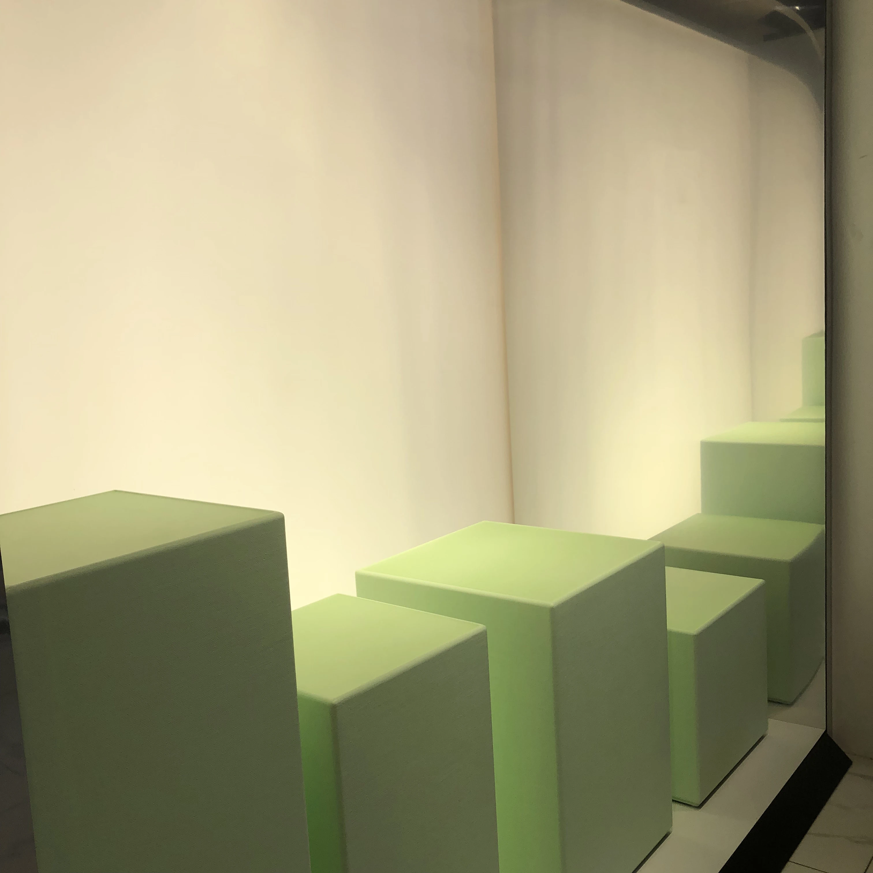 Professional custom creative product display window bag display stage display props