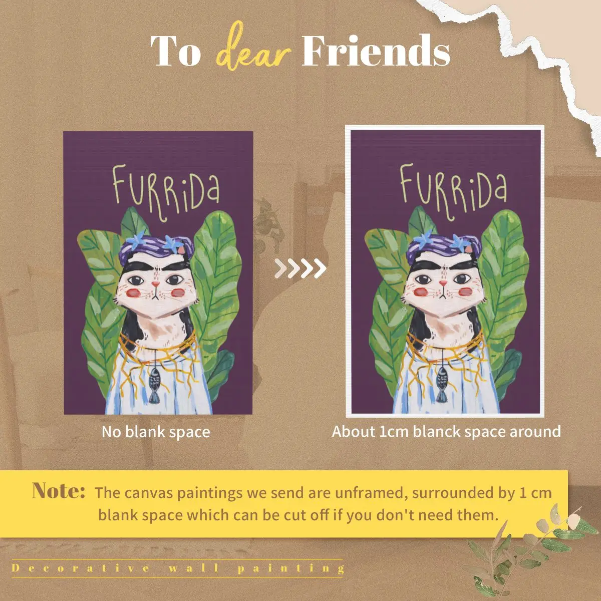 Arte da parede da lona do quarto, 16x24 polegadas, decoração do quarto