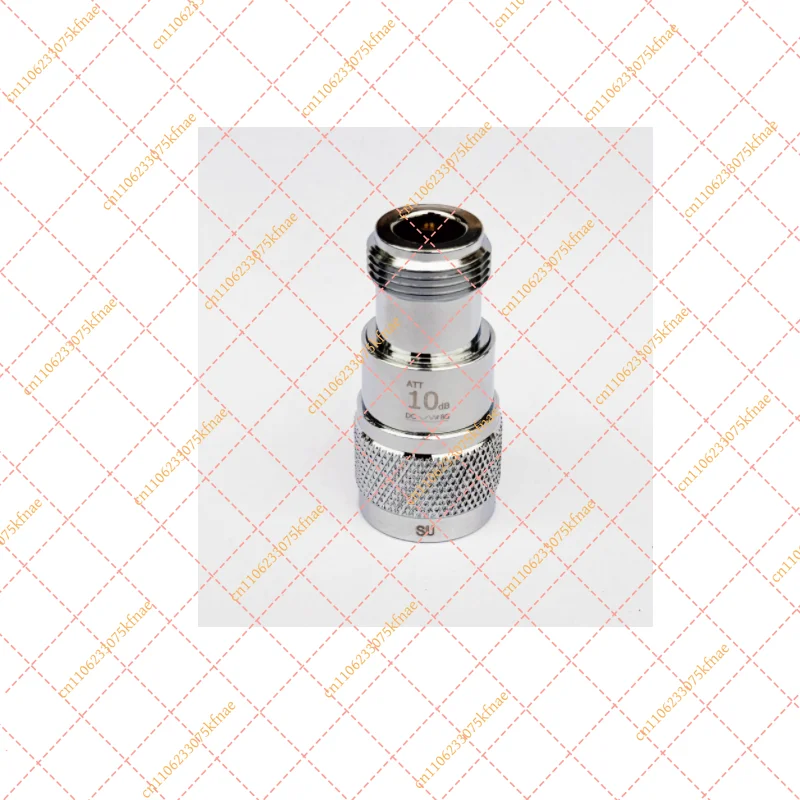 N-Type 5W Fixed Attenuator / 50Ω RF Coaxial Plug (DC-3G/6G/12GHz, 1-60dB) for Antenna Testing & Microwave Transmission