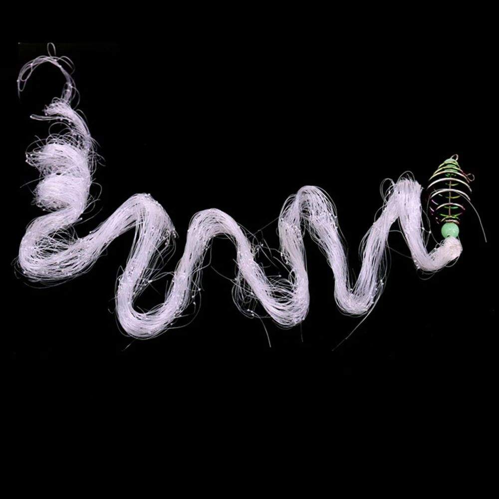 

Fishing Tackle Fishing Supplies Nylon Fishing Cage Copper Luminous Netting Fishing Traps Spring Shoal Fishing Net