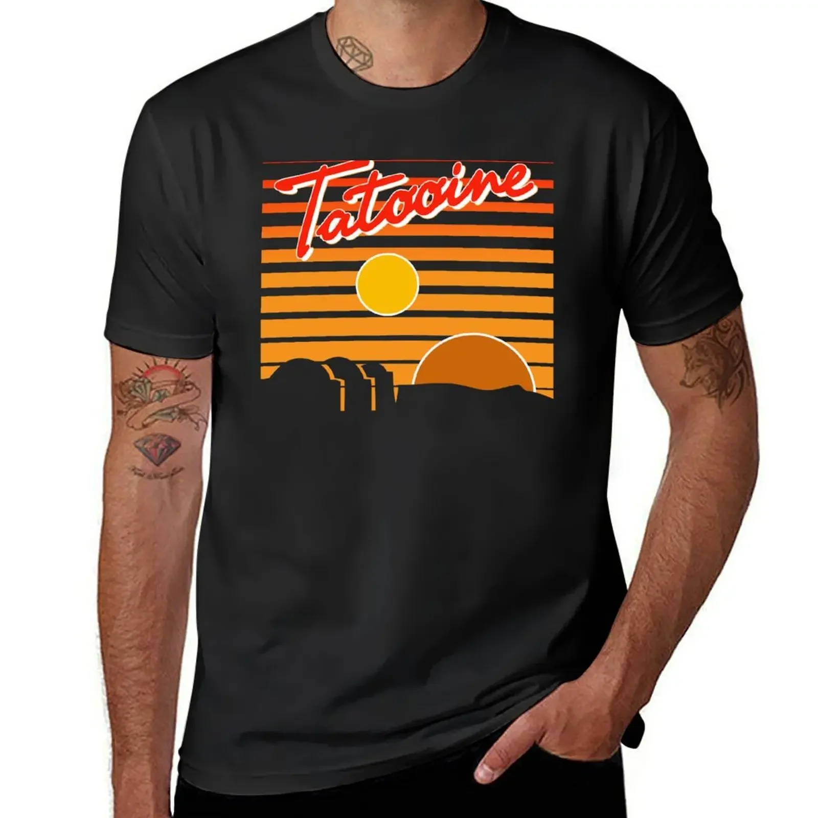 

Visit Scenic Tatooine T-Shirt new edition graphic tee shirt shirts graphic tee vintage clothes Men's clothing