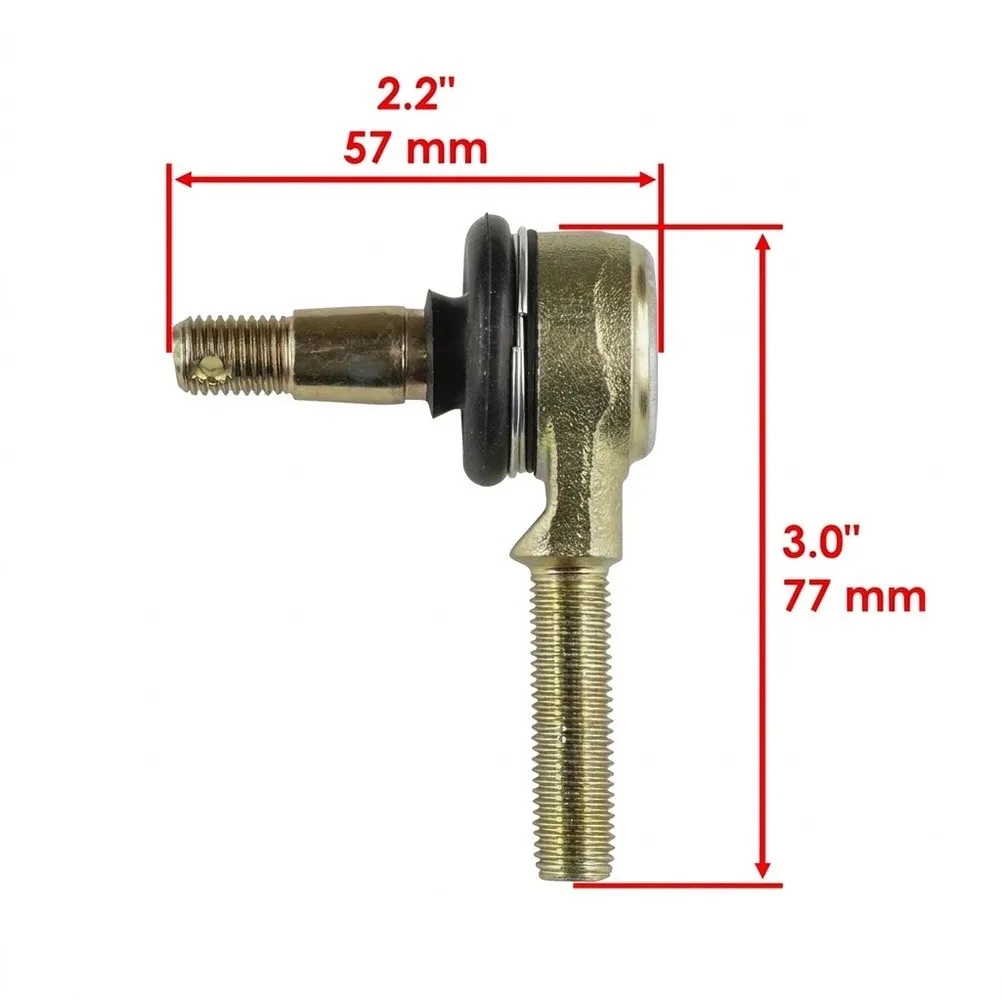 2 Sets Tie Rod End Kit for Suzuki LTZ400 LT-Z400 For Quadsport for z 2003-2008 Simple Installation No Modification
