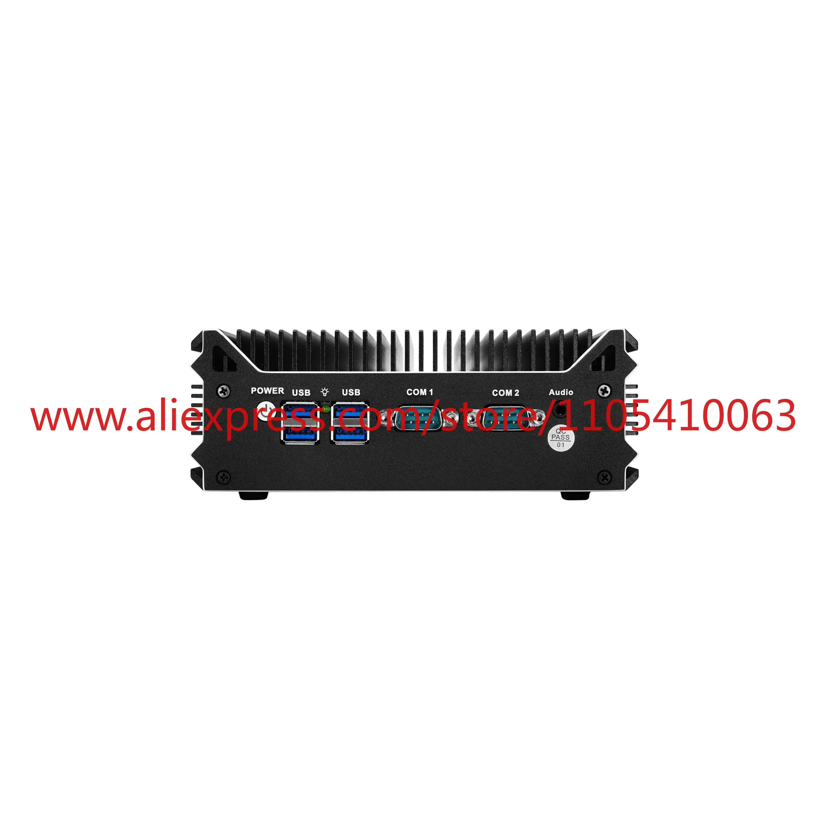 1pcs 4th-14th Gen CORE i5 i7 CPU Dual Network Fanless PC Dual RS485/232 Serial Ports 6*B Win10 Linux Mini Industrial PC view 5
