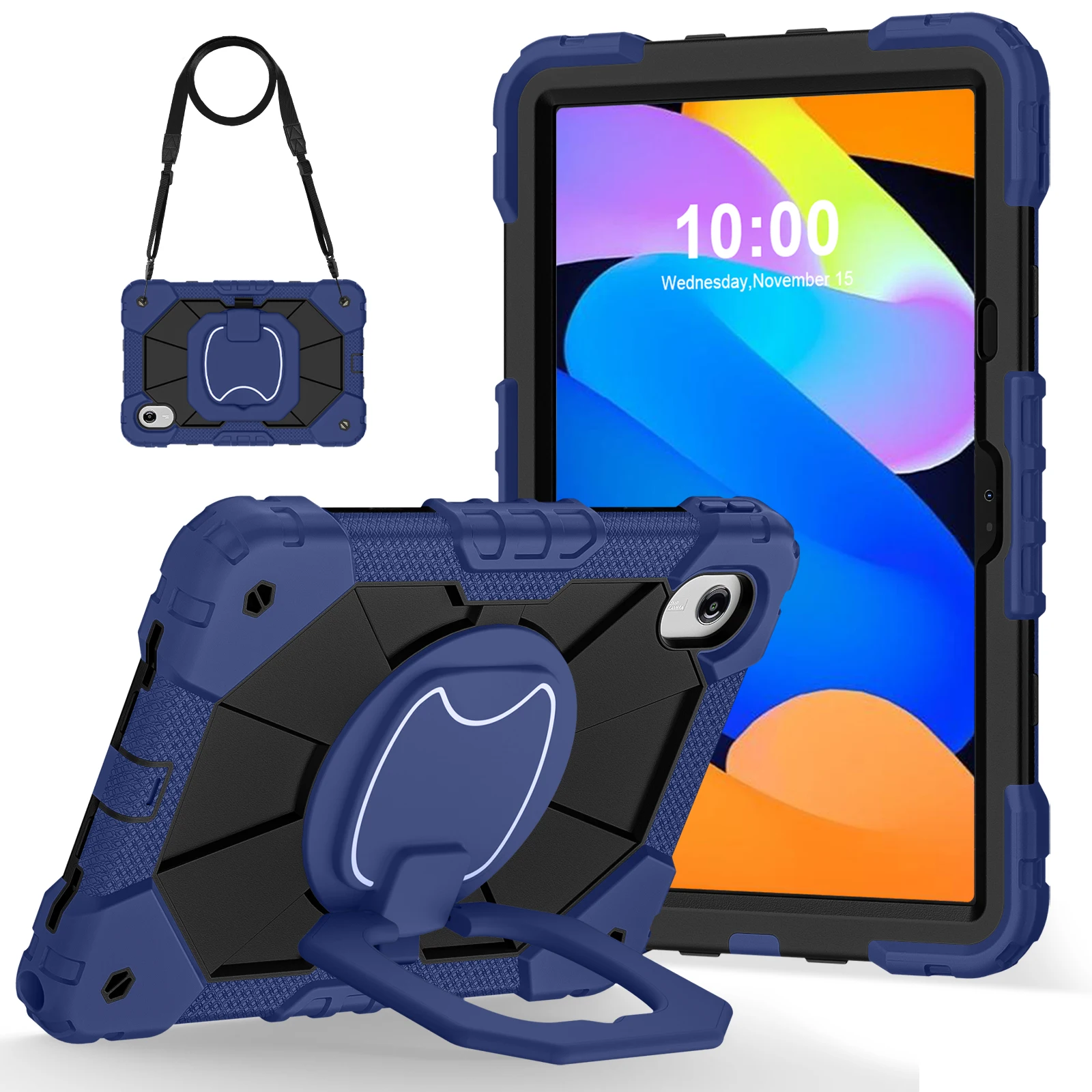 Case Universal For Lenovo Idea Tab K11 Gen2 M11 Xiaoxin Pad 11 2025 2024 TB335FC 336FU ZU TB330FU KU XU 331FC 360 Rotating Cover