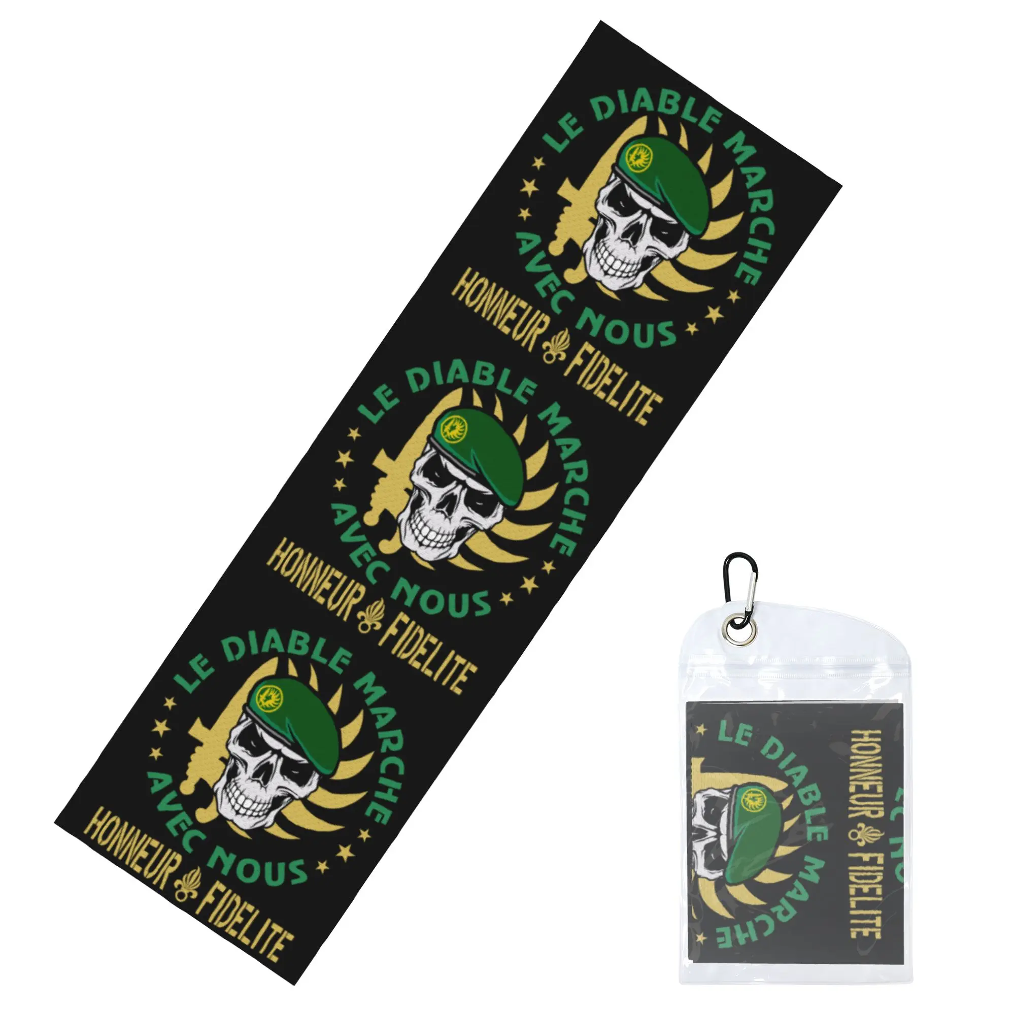 Legion Etrangere Foreign Legion Cold Exercise Towel Face Towel Quick Dry French Army Regiment Bath Breathable Cold Towel