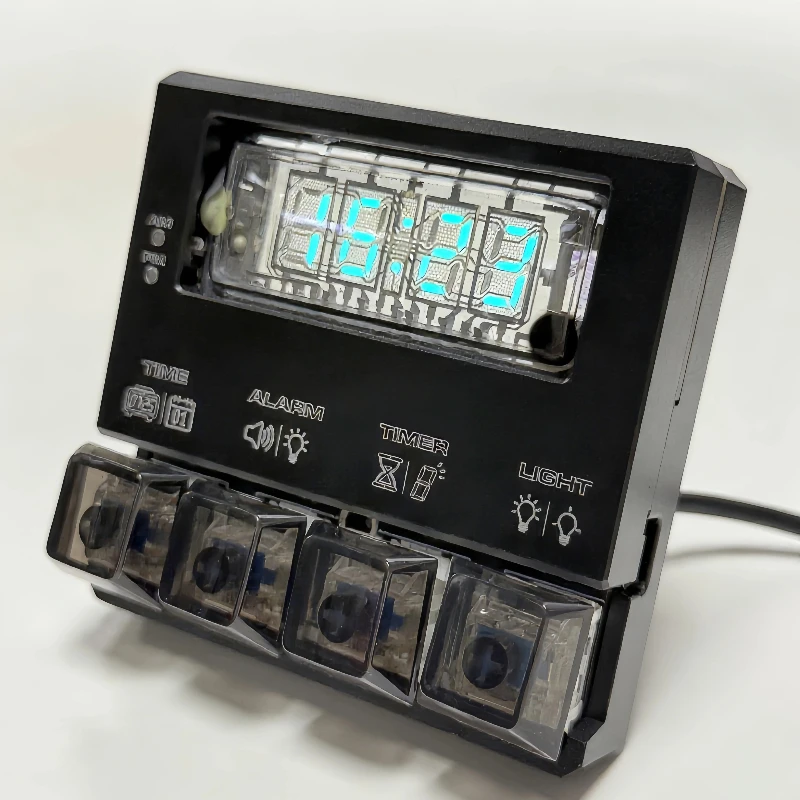 

Vintage VFD high-precision, multi-function hour clock, alarm clock/timer desktop decoration