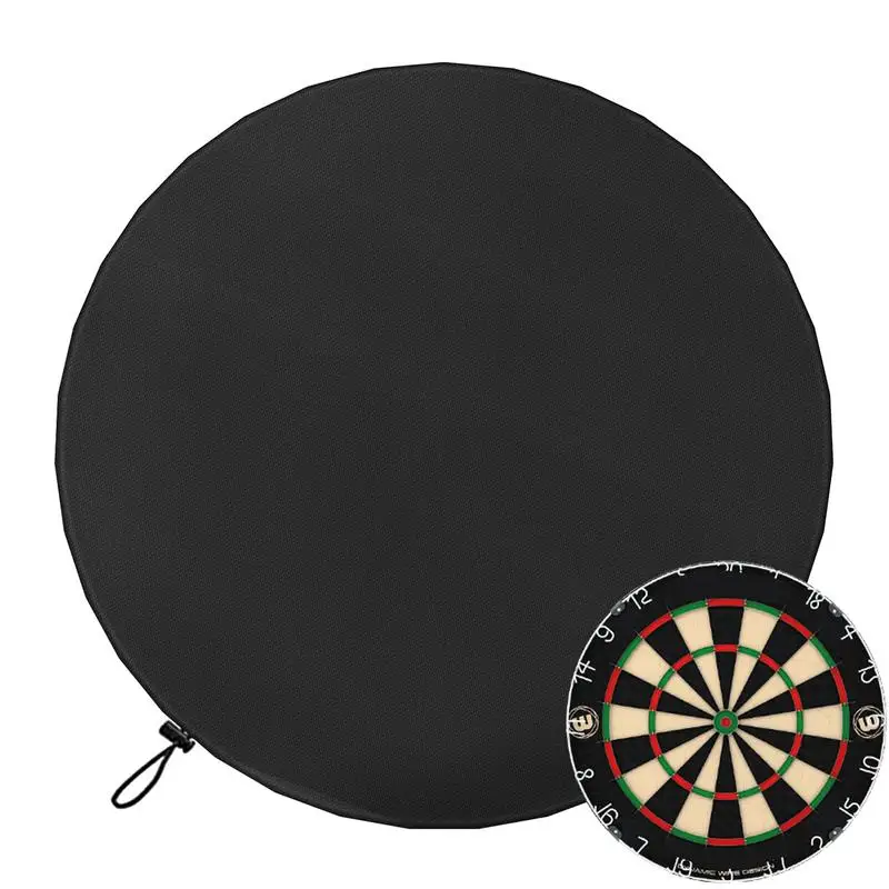 Dartboard Cover Heavy Duty 600D Oxford Waterproof Protective Outdoor Indoor Dartboard Dust Cover for 24Inch Dartboard