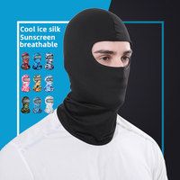 Summer Outdoor Sports Ice Silk Sunscreen Mask Bicycle Motorcycle Windproof And Dustproof Mask Hood Riding Hood