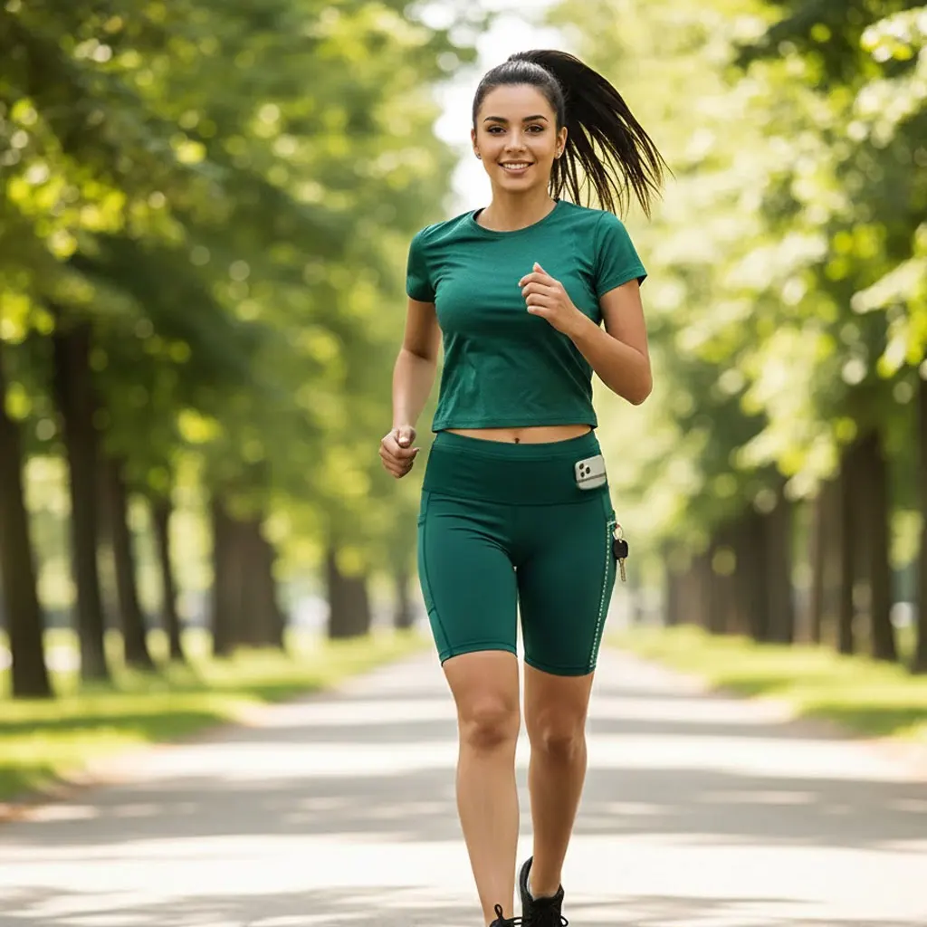 

Компрессионные шорты для марафона 3.0 - мужские быстросохнущие леггинсы с множеством карманов для тренажерного зала, велоспорта и бега