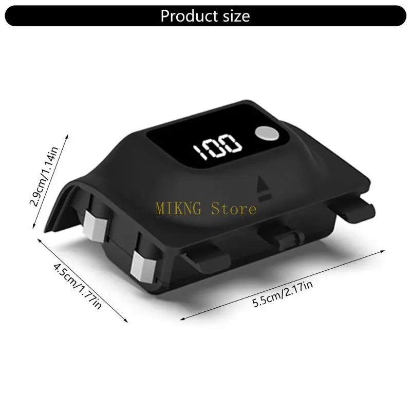 Last Play wiederaufladbarer Akku für XBS/XBX, 1400 mAh Kapazität, schneller und sicherer Ladezustand Batterie Bester