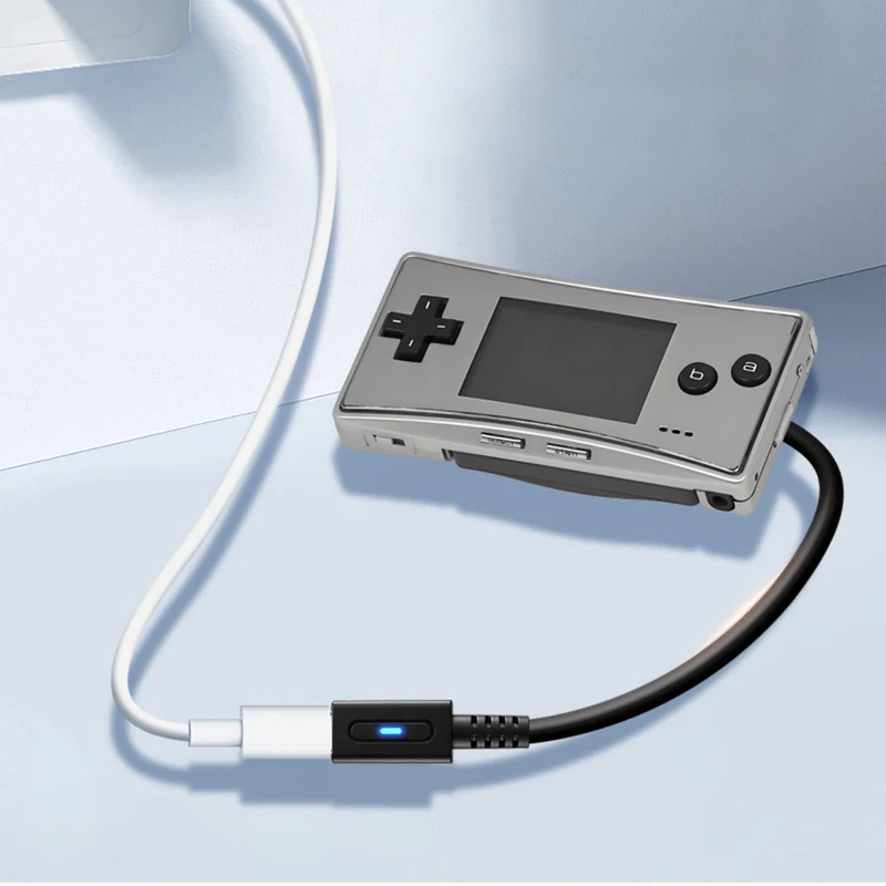 Type C PD Charging Cable for GBM Console Gaming Controller Power Supply Wire USB C Game Console Cord for Game Boy Convert Cable