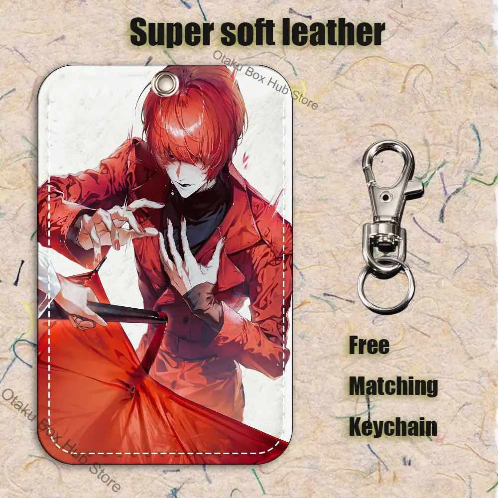 H-Homicipher S Holder Keychain For Bank Business Work Card Holder Student Card Protective Case Bus Card