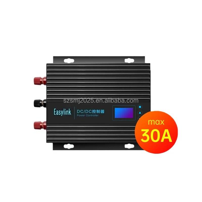 30A Outdoor Mobile Power Supply 12V DC Control Bed Mounted Auxiliary Battery Isolation Intelligent Driving Charger