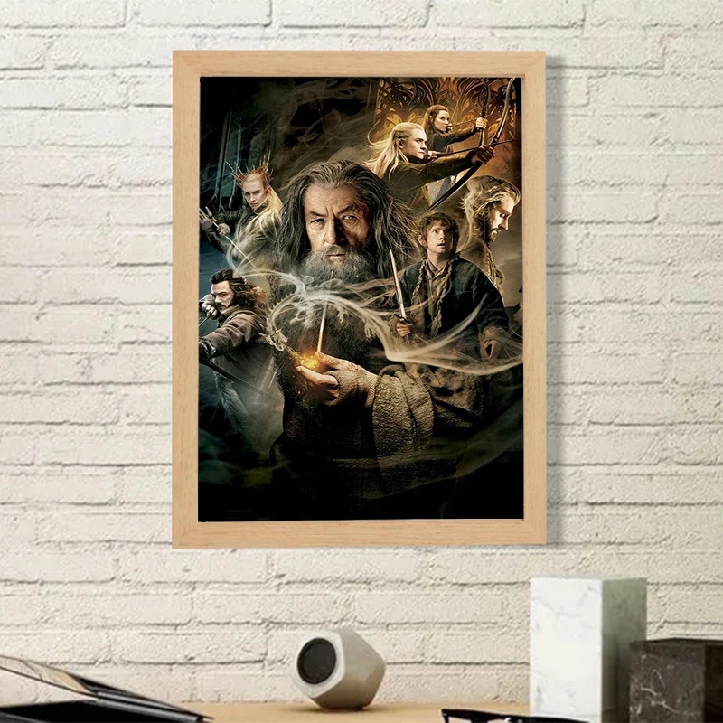 

Movie Poster Decorative Paintings L-Lord Of The R-Rings Room Decor Posters for Wall Decoration Painting Canvas Home Decorations