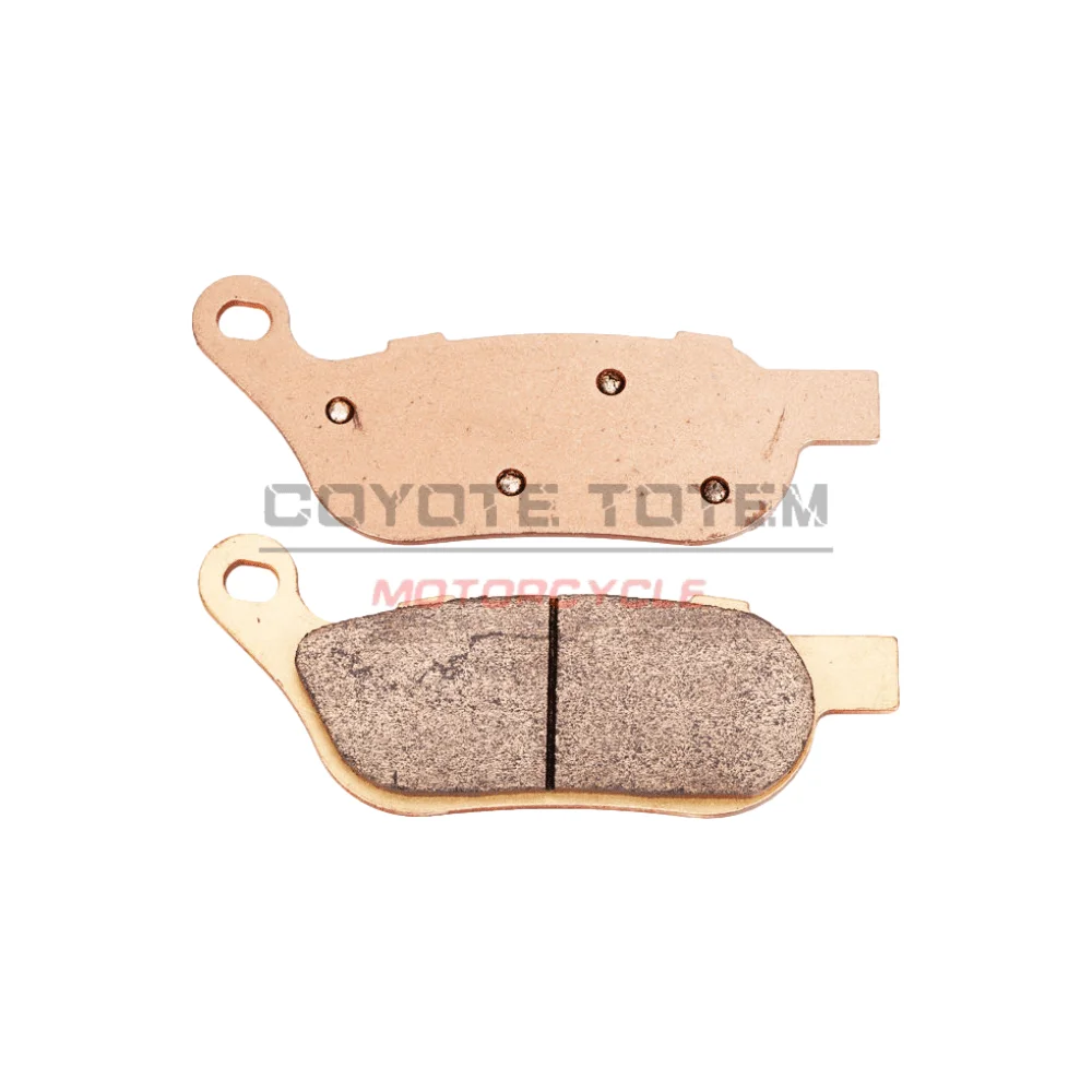 Motorcycle Sintered Metal Brake Pads For FXSTC Softail Custom FLSTF Fat Boy FLSTN Softail Deluxe FLSTC Heritage Softail Classic