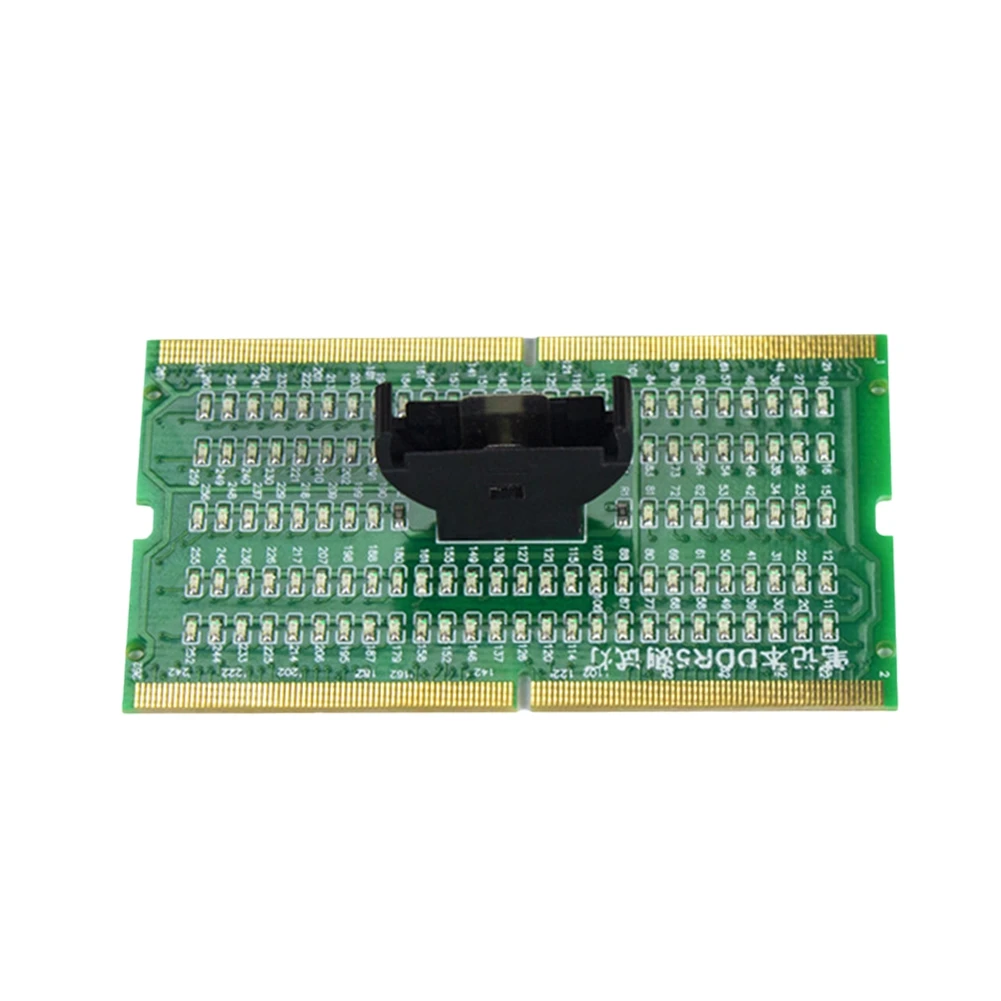 XYFHA DDR5 Laptop Motherboard Memory Slot Diagnostic Repair Analyzer Test SDRAM SO-DIMM Pin Out Notebook LED Tester Card