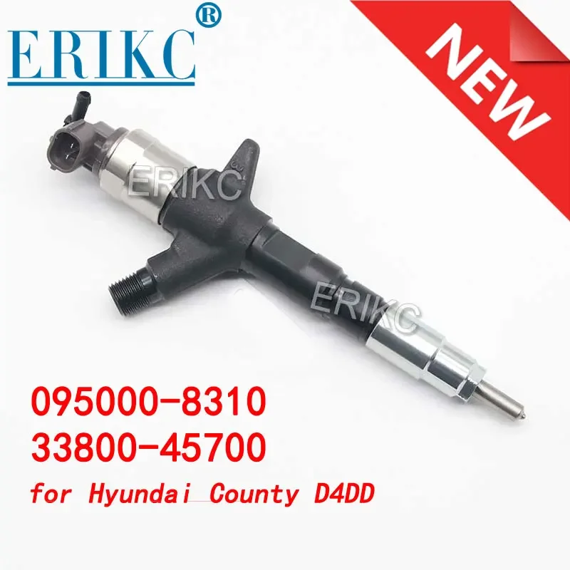 33800-45700 095000-8310 Common Rail Diesel Fuel Injector 33800 45700 For Hyundai Excavator