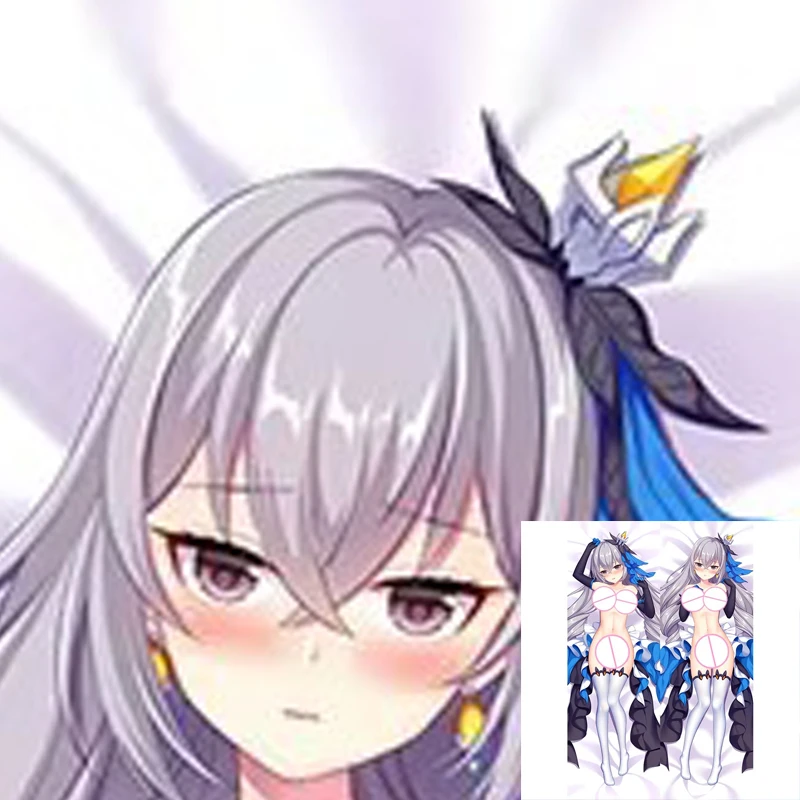 

Dakimakura Anime Pillow Cover Bronya Zaychik Double Sided Print Cushion Bedding Gifts