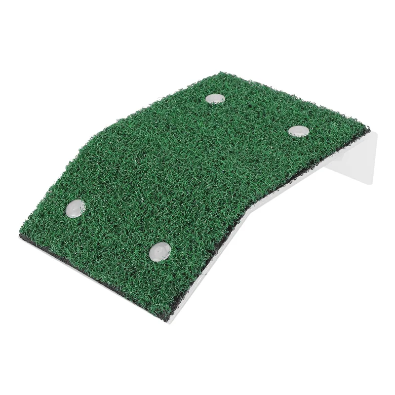 Lawn Turtle Basking Platform Turtle Resting Basking Platform, Simulation Grass Turtle Ramp for Turtle Tank, Reptile M