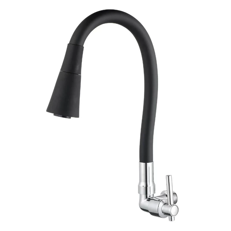 Black Universal Pipe Zinc Alloy Angle Single Faucet Colorful 1/2 Inch Angle Kitchen Universal Single Cold Faucet