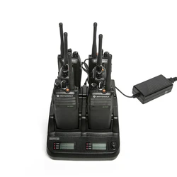 Ładowarka Mulit 6 sposób na walkie talkie i akumulator garnitur Motorola XPR7000 XPR6500 P8200/P8268/P6500/P8260/P8800/DP3600/DP3601