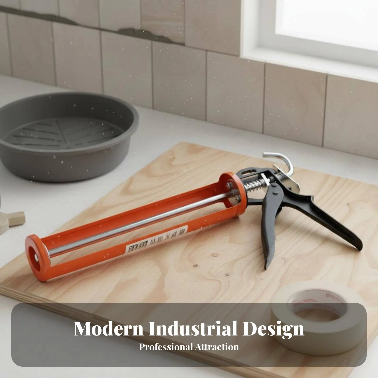 

Structural Comfortable Grip Manual Caulking Hardware Tool Ergonomic Design Home Improvement Supply for Bathroom