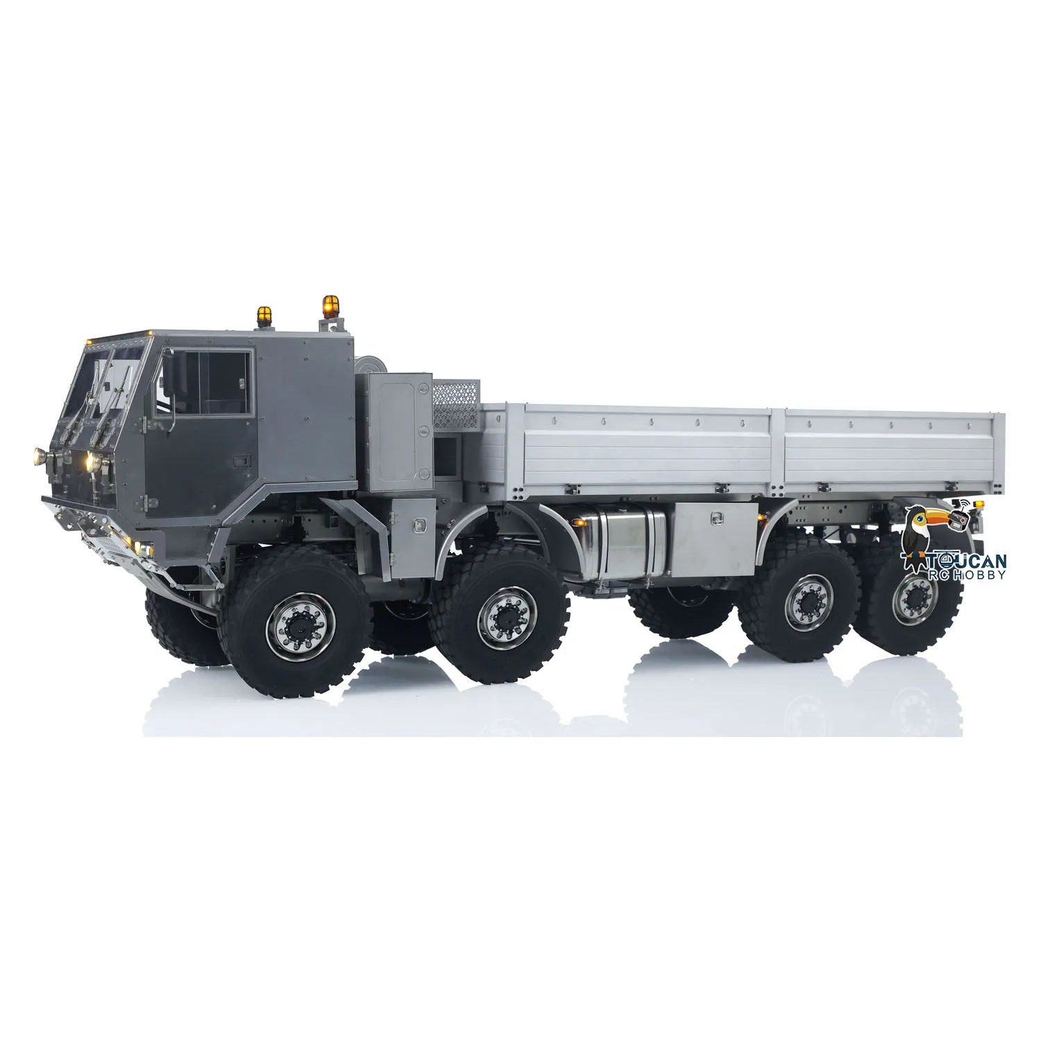 ScaleC RCミリタリートラック T815 1/14 8x8 メタルリモートコントロールオフロードRCクローラー 3スピードライトサウンドシステム ST8 RCおもちゃモデル