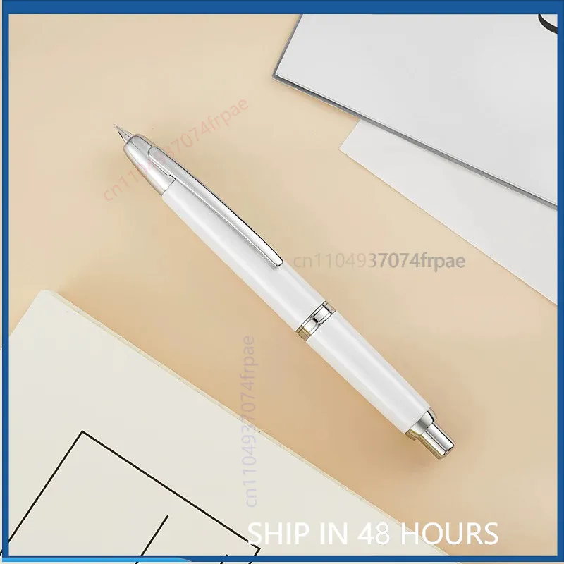 For Jinhao A10 Premium Push Fountain Pen Retractable Tip Student Calligraphy Signature Business Gift Writing Pen