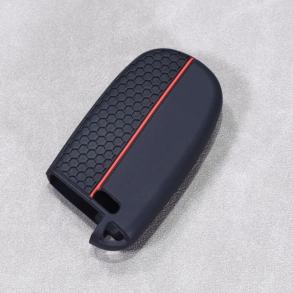 Silikon-Smartkey-Hülle Passend für Jeep Grand Cherokee WK2 2014-2021 Cherokee KL 2014-2023 Dodge Dart 2013-2016 Durango 2014-2026 – Detail 13