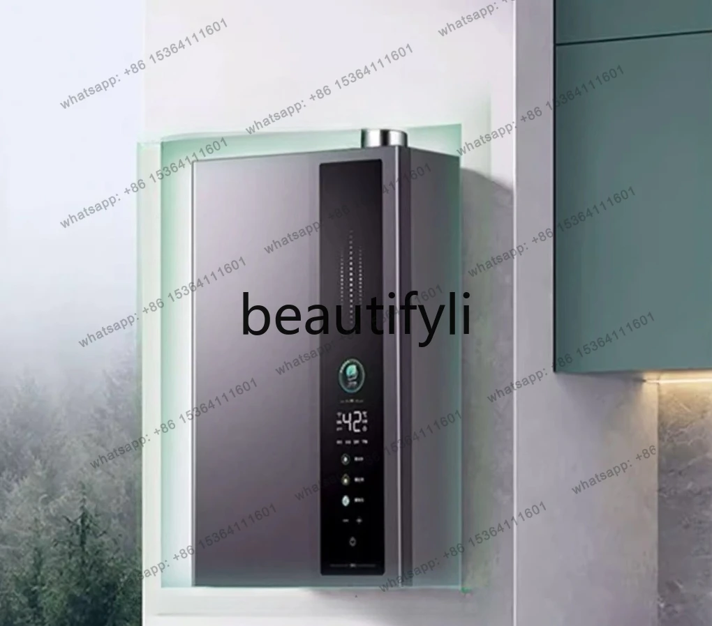 Zero cold water gas water heater pressurized first stage, constant temperature water heater