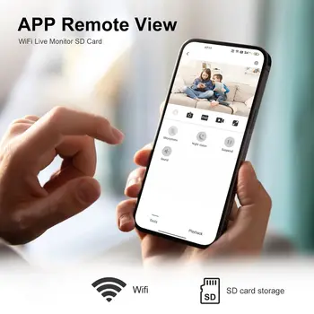 10 最佳銷售 迷你無線WiFi攝影機 - №4