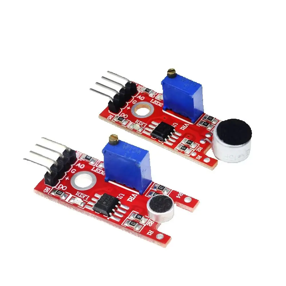 KY-038 KY-037 New 4Pin Voice Sound Detection Sensor Module Microphone Transmitter Smart Robot Car For Arduino DIY Kit KY038