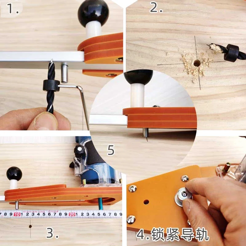 Cirkel Snijmal Voor Makita Elektrische Hand Trimmer Hout Router Frezen Cirkel Sleuf Trimmen Machine Houtbewerking Gereedschap