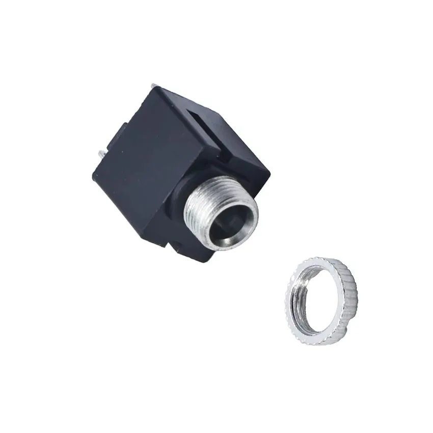10PCS PJ-301CM  3 Pin 3.5mm DIP MIni Female Jack Audio Connector Headphone Jack Socket Mono Channel Audio Adapter Connector