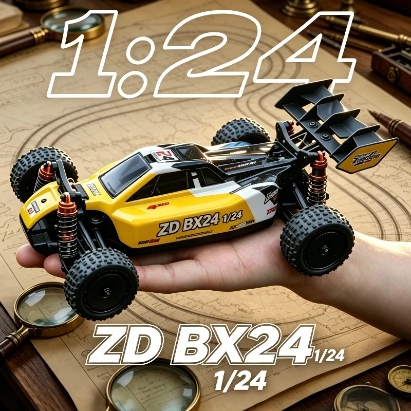 Zd Racing 1/24 Bx 24 4wd Brushless Racing Rc Remote Control Off Road Climbing Buggy Rtr For Race Track Playground Adult Hobbyist