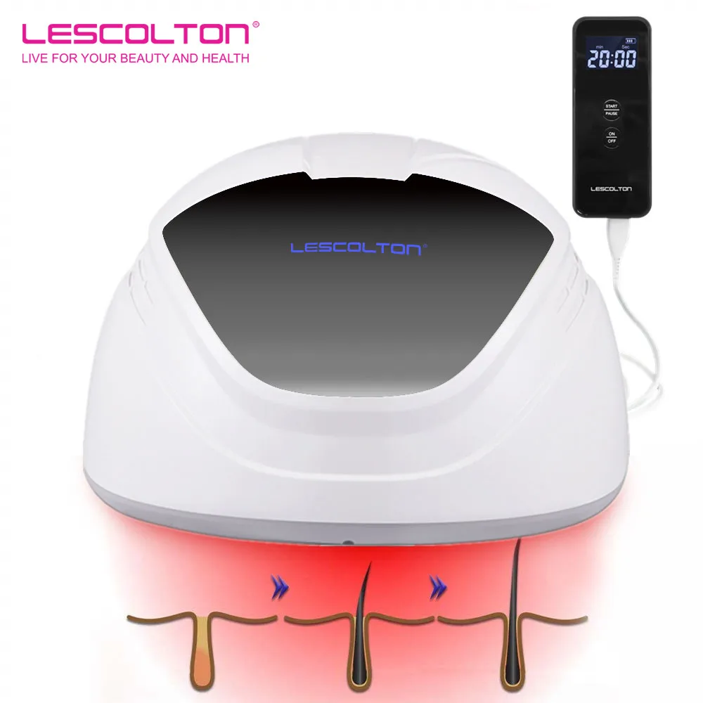 

LESCOLTON Laser Hair Growth Helmet Laser Cap Hair Loss Treatments for Men and Women Anti Hair Loss Hair Growth Products Wireless