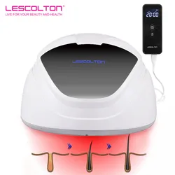 LESCOLTON Laser Hair Growth Helmet Laser Cap Hair Loss Treatments for Men and Women Anti Hair Loss Hair Growth Products Wireless