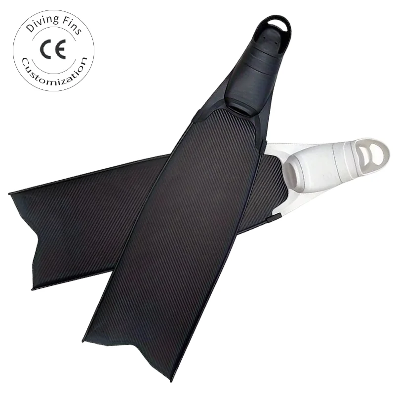 

Hot Sale Long Diving Fins Best Professional Adult Light Weight Pp Scuba Diving Long Blade Freediving Fins