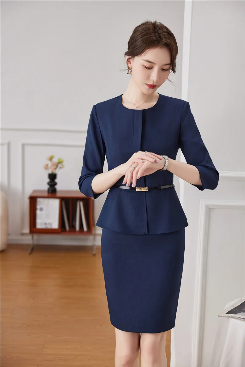 Women Professional Business Suits Pantsuits for Women Office Work Wear Blazers Femininos Elegant Career Interview Trousers Set