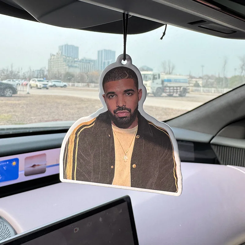 Handsome Singer Encounter (Luxury Original Fragrance) Car Air Freshener, Imported Natural Air Purifying Pendant, Car Air Freshener, Car Rearview Mirror Hanging Fragrance, Car Interior Deodorizer, Long-Lasting Fragrance, Unisex, Creative Natural Fragrance for Air Purification, Car Interior Atmosphere Fragrance, Wardrobe Fragrance, Five-Star Hotel Scent, Special Custom Fragrance, Luxury Grade Fragrance
