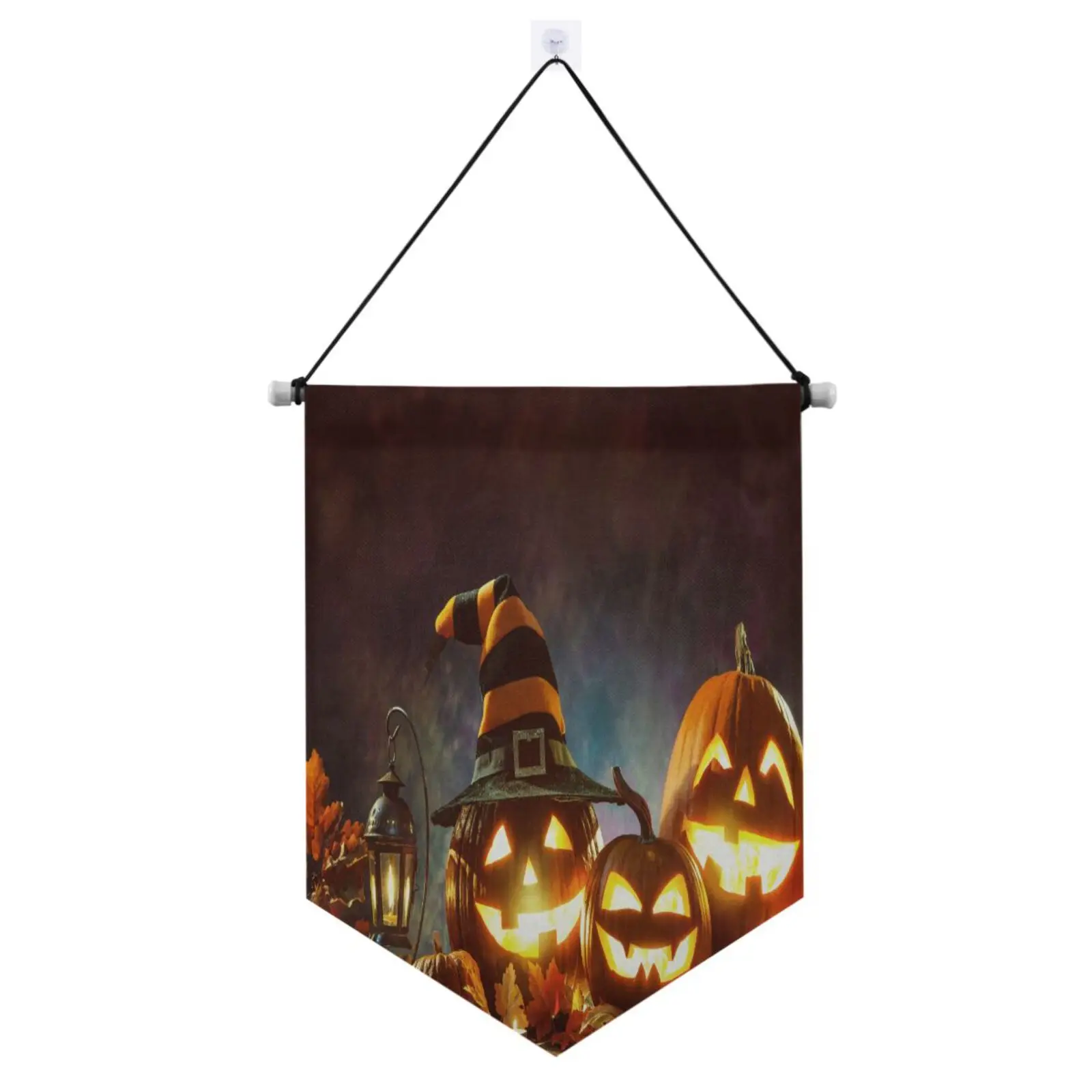 New Halloween Door Pendant Decoration Pumpkin Halloween Party Ghost Festival Banner Home BarOutdoorHanging customized image logo