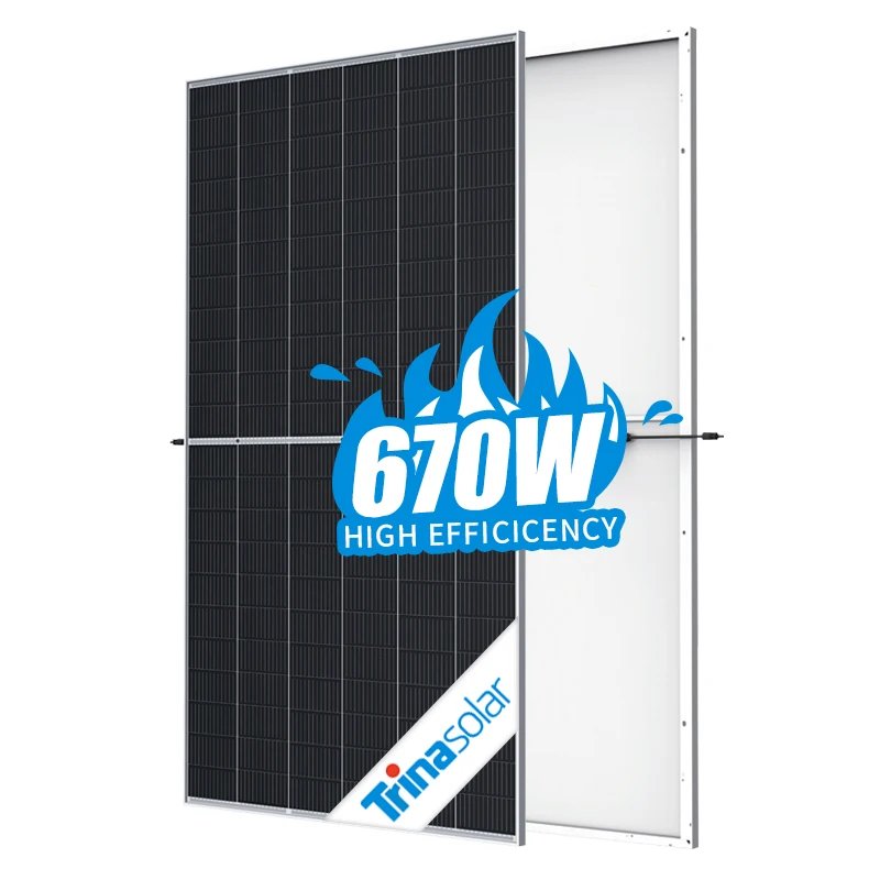EU Stock High Power Trina Vertex Module 650w 660w 670w 700w Solar Panel with Fast Delivery Time