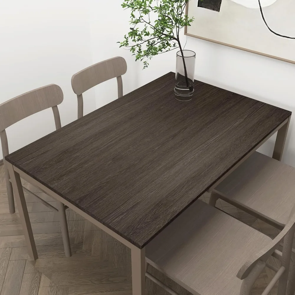 ورق جدران واسع جدًا من الخشب البني والشوكولاتة قابل للتقشير والالتصاق مع فتحة توجيه هوائية للأسطح الكبيرة