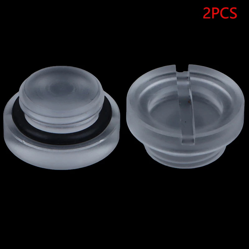 2pcs Frosted G1/4 Water Plug Matte Acrylic Water Stop Lock Seal Button Hand Twisting Water Cooling FittingHot