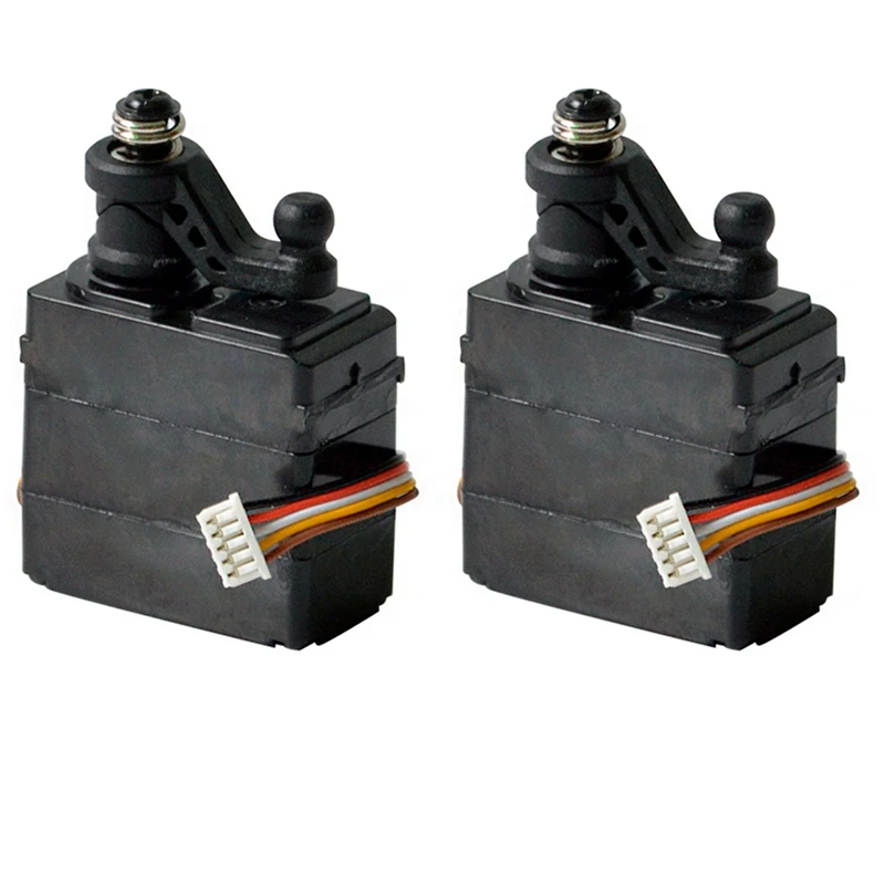 

2X 5 Wire Servo 55-ZJ03 For Hosim 9155 9156 Xinlehong 9155 9156 1/12 RC Car Spare Parts