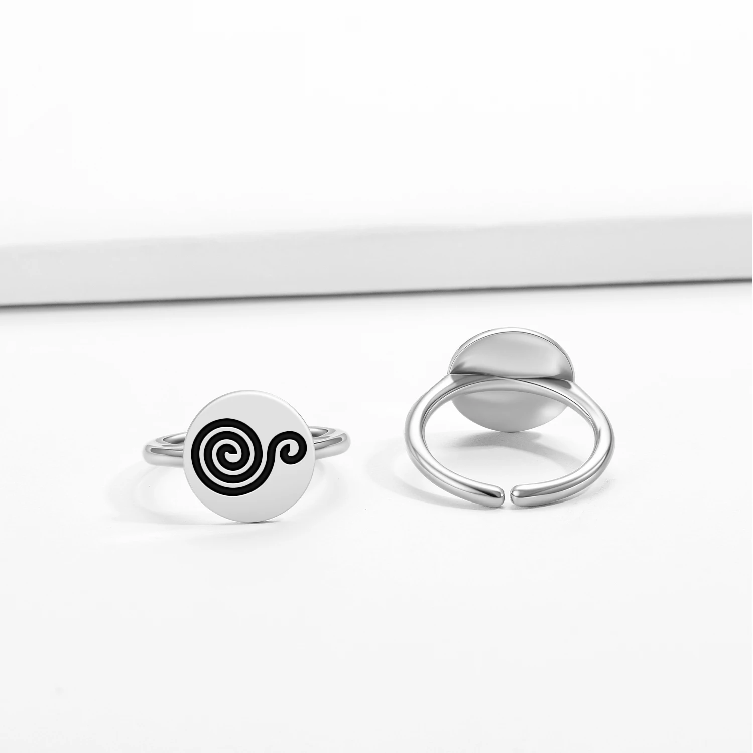 

Taino Snail conch Ring 925 Sterling Silver Resizable Ring Birthday Gift for Women Fine Jewelry Trendy