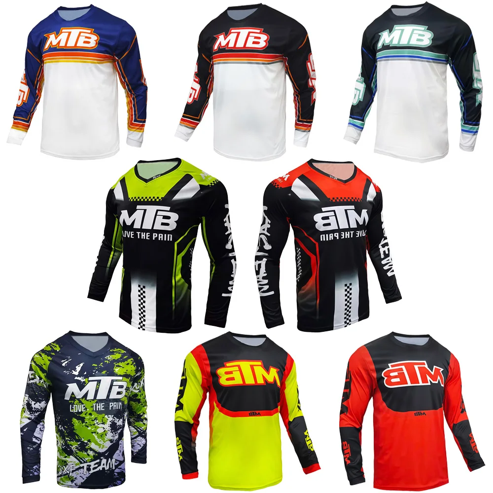Wind Resistant Riding Jersey, 5 Sizes S-XXL, Multiple Styles, Soft Fabric for Mountain Bike & Night Motorcycle Long Trip