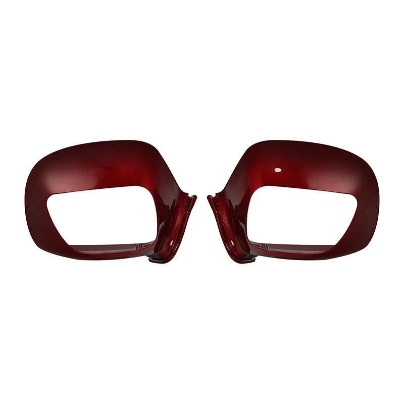 

Motorcycle Right/Left Side Rear Mirrors Case Cover For Honda GOLDWING GL1800 2001-2017 2016 2015 2014 2013 2012 Chrome/Red/Black